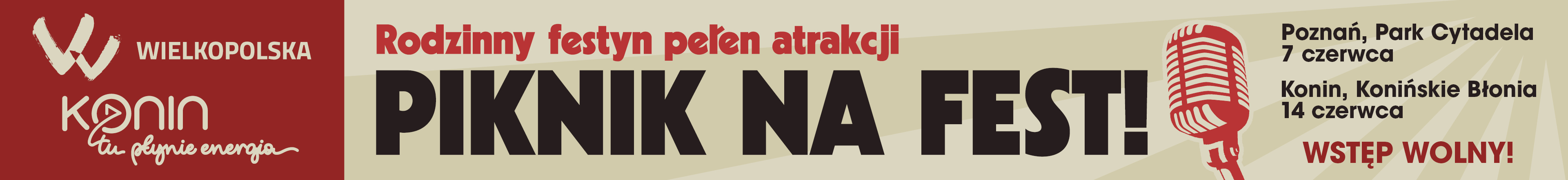Piknik na Fest zapraszamy do Poznania i Konina